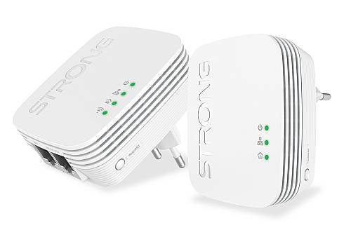 STRONG Powerline Kit POWERLWF600DUOMINI, 600Mbps, 300Mbps WiFi, 2τμχ POWERLWF600DUOMINI
