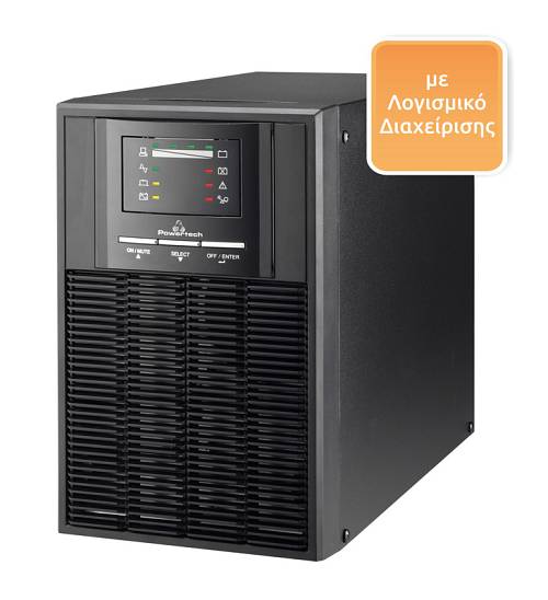 POWERTECH UPS On Line PT-1000, 1000VA/700WATT PT-1000