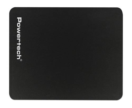 POWERTECH mouse pad PT-1292, 20x18cm, μαύρο PT-1292