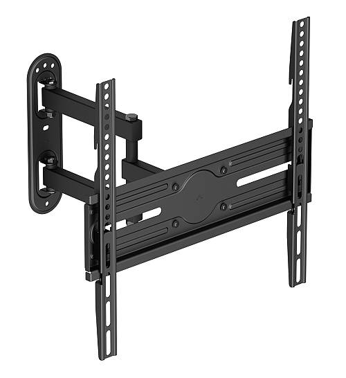 POWERTECH επιτοίχια βάση τηλεόρασης PT-1388, 32-65", έως 35kg, full motion PT-1388