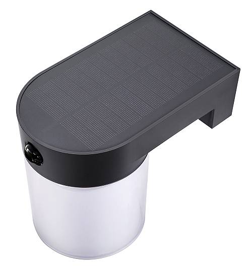 POWERTECH LED ηλιακό φωτιστικό PT-1520 με αισθητήρα κίνησης, 4W, 2000mAh, μαύρο PT-1520
