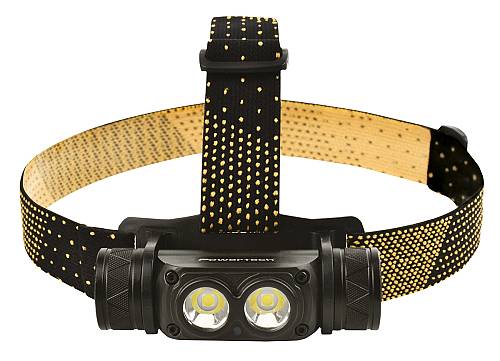 POWERTECH LED φακός κεφαλής PT-1549, επαναφορτιζόμενος, 1000lm, IP44, μαύρος PT-1549