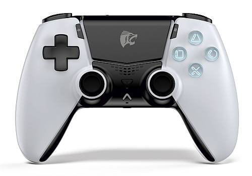 ROAR bluetooth gamepad RR-0021 για PS3/PS4, PC, iOs & android, λευκό RR-0021
