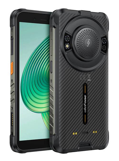 ULEFONE smartphone RugKing με ηχείο 3.5W, 5.99", 8/256GB, 9600mAh, IP68/IP69K, μαύρο RUGKING-BK