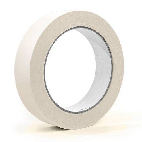SELLOPLAST Χαρτοταινία Masking 60°C λευκή SEL-007, 19mm, 40m, 8τμχ SEL-007