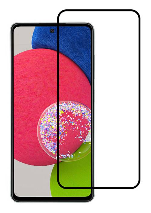 POWERTECH tempered glass 5D TGC-0572, Samsung A52s 5G, full glue, μαύρο TGC-0572