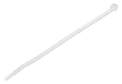 POWERTECH δεματικά καλωδίων TIES-059, 400x4.8mm, λευκά, 100τμχ TIES-059