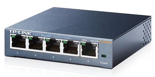 TP-LINK Gigabit Switch TL-SG105, 5 θύρες, Ver. 8.0 TL-SG105