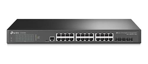 TP-LINK L2+ Managed Switch TL-SG3428X, 24-Port Gigabit, 4x SFP+, Ver.1.4 TL-SG3428X