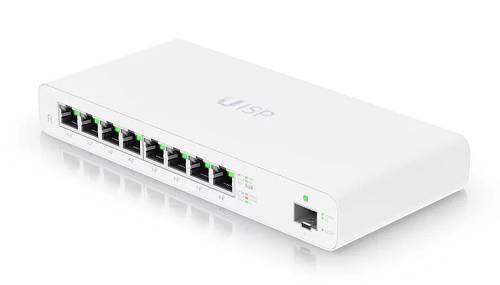 UBIQUITI router UISP-R, 8x Gigabit Ethernet Θύρες, 1000Mbps, PoE 30W UISP-R