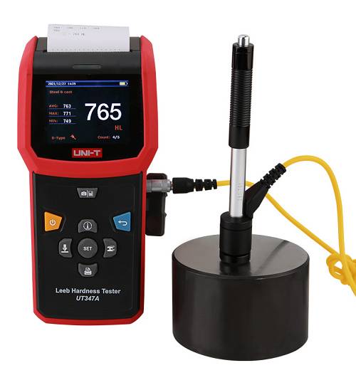 UNI-T ψηφιακός ελεγκτής σκληρότητας Leeb UT347A, με θερμική εκτύπωση UT347A