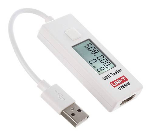 UNI-T USB συσκευή ελέγχου καλωδιώσεων UT658B, με οθόνη UT658B