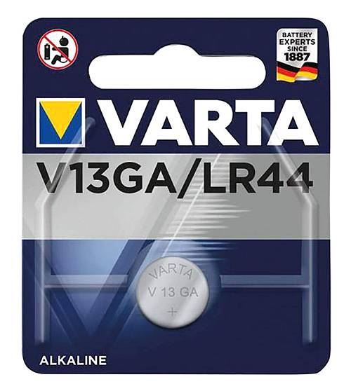 VARTA αλκαλική μπαταρία LR44, 1.5V, 1τμχ V13GA-LR44