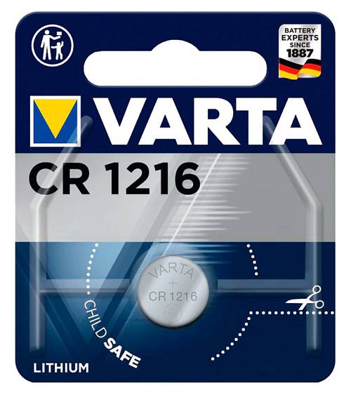 VARTA μπαταρία λιθίου CR1216, 3V, 1τμχ VCR1216