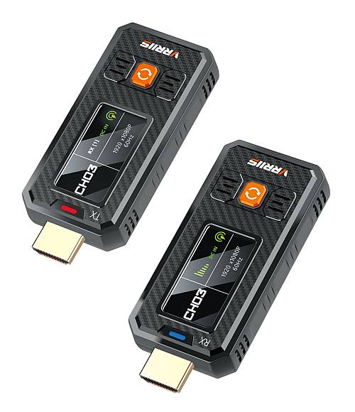 VRRIIS HDMI σύστημα ασύρματης μετάδοσης βίντεο WL087 Mini, 1080p, 2.4/5GHz, έως 350m WL087MINI