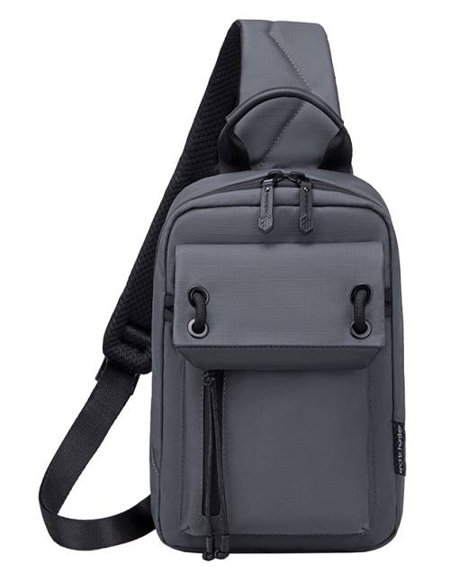 ARCTIC HUNTER τσάντα Crossbody XB00526 με θήκη tablet, 3L, γκρι XB00526-GY