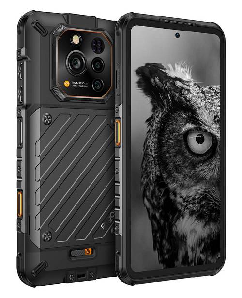 RUGONE smartphone Xever 7, 6.67", 12/512GB, 5G, 5550mAh, IP68/IP69K/MIL-STD-810H, μαύρο XEVER7-BK