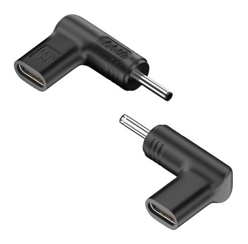 POWERTECH αντάπτορας τροφοδοσίας YX-02, USB-C σε 3.5x1.35mm, μαύρος YX-02