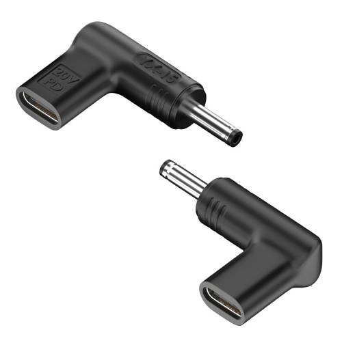 POWERTECH αντάπτορας τροφοδοσίας YX-15, USB-C σε Asus 4x1.35mm, μαύρος YX-15