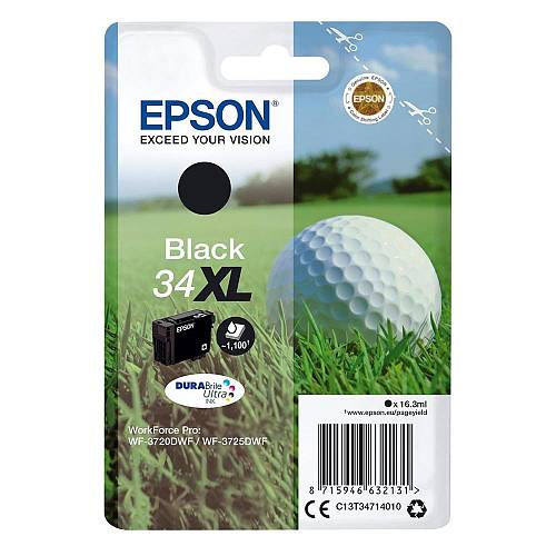 Epson Μελάνι Inkjet No.34XL Black (C13T34714010) (EPST347140)