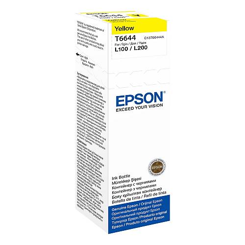 Epson Μελάνι Inkjet Bottle Yellow (C13T66444A) (EPST66444A)