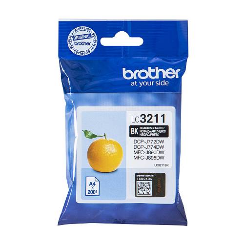Brother Μελάνι Inkjet LC-3211BK Black (LC-3211BK) (BRO-LC-3211BK)