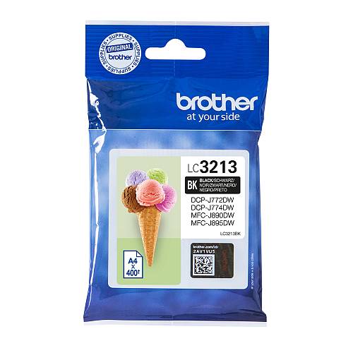 Brother Μελάνι Inkjet LC-3213BK Black (LC-3213BK) (BRO-LC-3213BK)