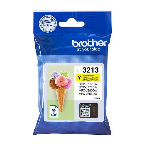 Brother Μελάνι Inkjet LC-3213Y Yellow (LC-3213Y) (BRO-LC-3213Y)