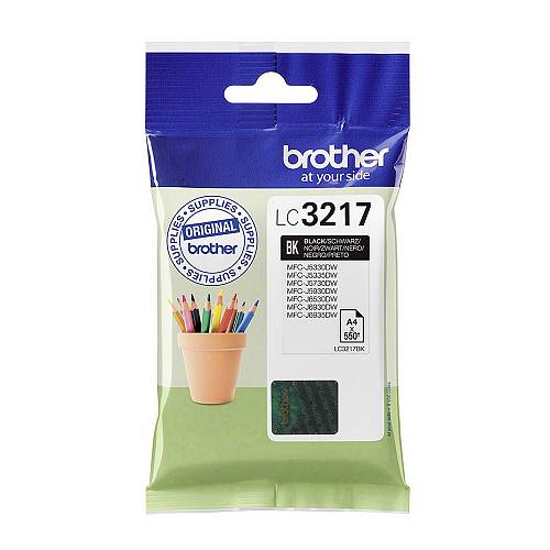 Brother Μελάνι Inkjet LC-3217BK Black (LC-3217BK) (BRO-LC-3217BK)