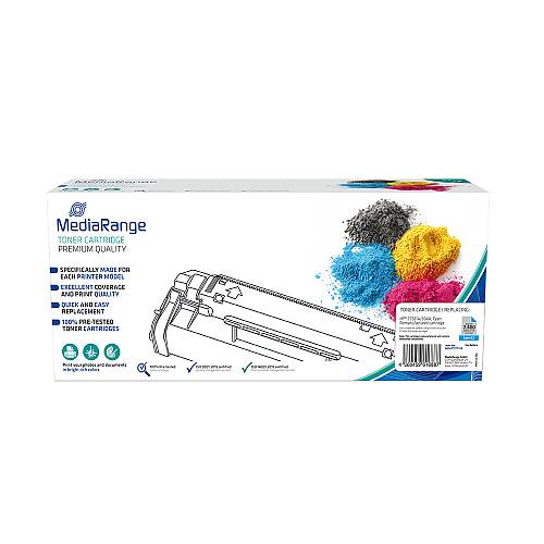 Toner MEDIARANGE Συμβατό για Εκτυπωτές HP (Cyan) (CC531A/304A/CE411A/305A/CF381A/312A) (MRHPTCC531A)