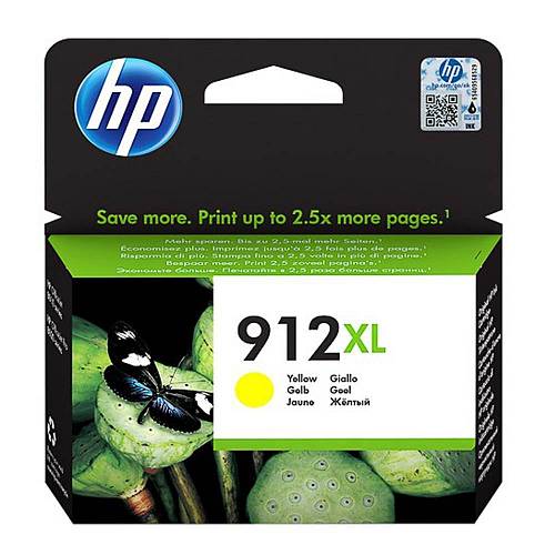 HP Μελάνι Inkjet No.912XL Yellow (3YL83AE) (HP3YL83AE)