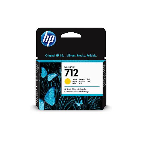 HP Μελάνι Inkjet No.712 Yellow (3ED69A) (HP3ED69A)