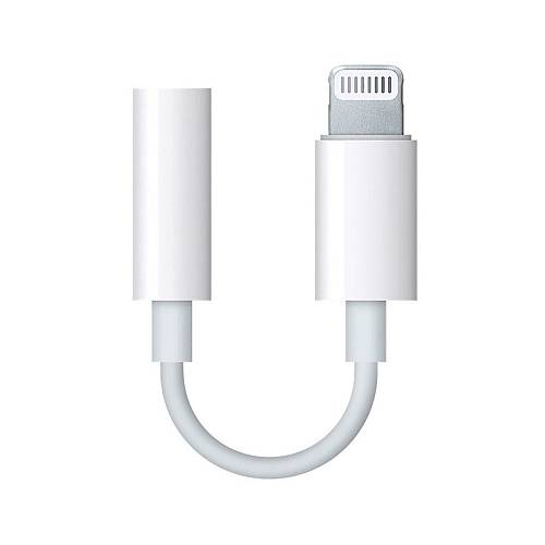 Apple Μετατροπέας Lightning male σε 3.5mm female Λευκό (MMX62ZM/A) (APPMMX62ZM/A)