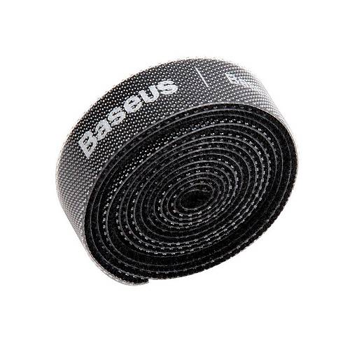 Baseus Rainbow Circle Velcro Straps Δεματικά Καλωδίων Μαύρο 1m 1τμχ (ACMGT-E01) (BASACMGTE01)
