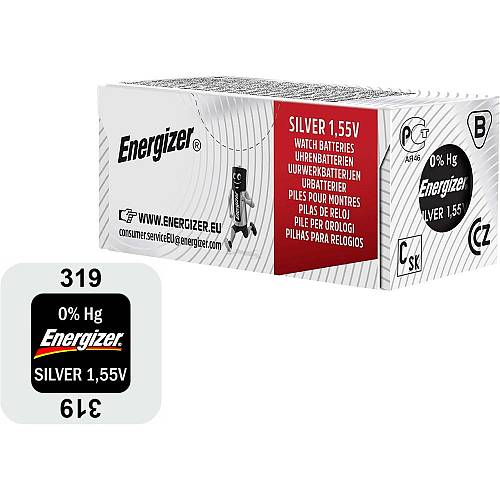 Energizer 319 Μπαταρία Silver Oxide Ρολογιών SR64 1.55V 1τμχ (9282340) (ENE9282340)