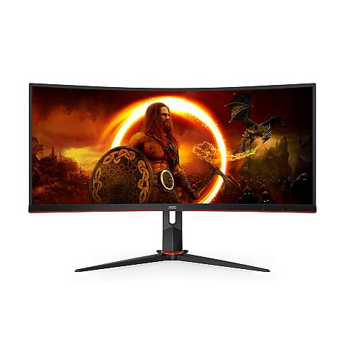 AOC CU34G2XP/BK Curved Ultra Wide Gaming Monitor 34'' (CU34G2XP/BK) (AOCCU34G2XPBK)