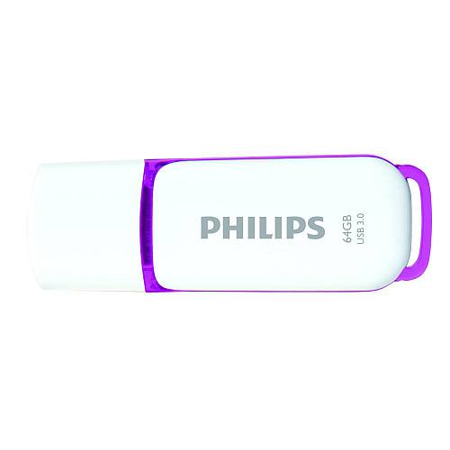 Philips Snow 64GB USB 3.0 Stick Ροζ (FM64FD75B/00) (PHIFM64FD75B-00)