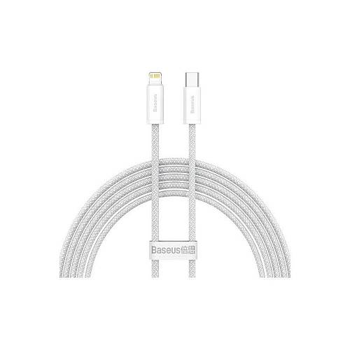 Baseus USB-C cable for Lightning Dynamic Series, 20W, 2m (white) (CALD000102) (BASCALD000102)
