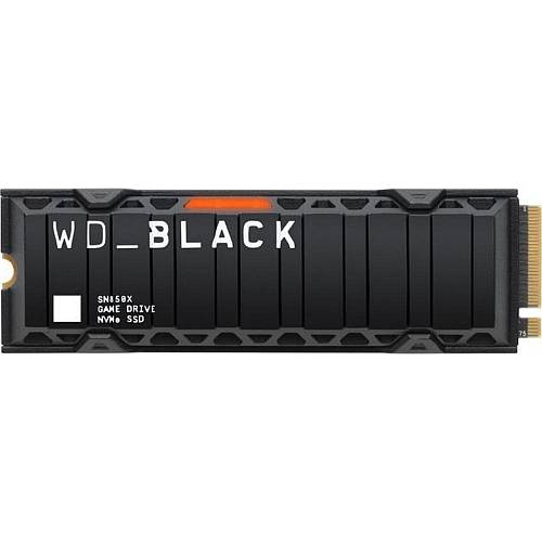 Western Digital 2TB Black SN850X M.2 PCIe 4.0 Heatsink (WDS200T2XHE) (WDS200T2XHE)