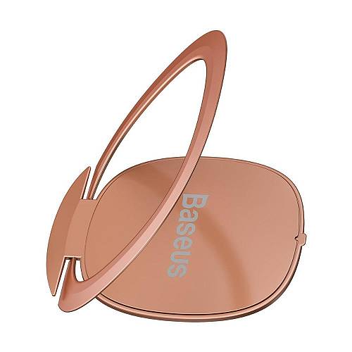 Baseus Invisible Ring holder for smartphones rose gold (SUYB-0R) (BASSUYB-0R)