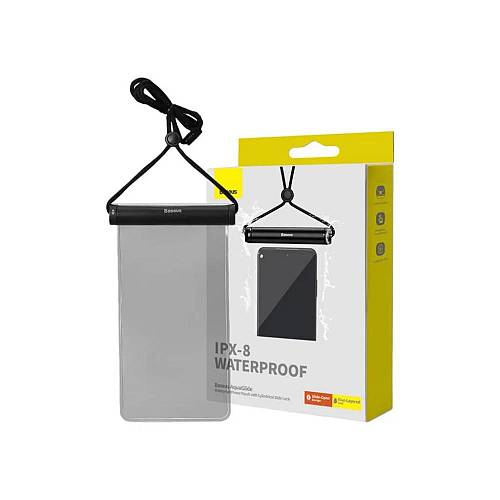 Baseus Waterproof phone case  AquaGlide with Cylindrical Slide Lock black (P60263701113-00) (BASP60263701113-00)