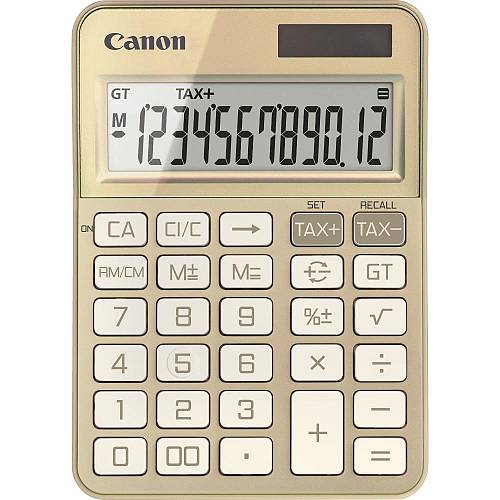 CANON KS-125KB-GD CALCULATOR Gold (6818C002) (CANKS125KBGD)