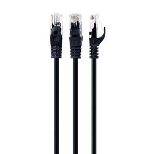 Cablexpert U/UTP Cat.6 Καλώδιο Δικτύου Ethernet 0.25m Μαύρο (PP6U-0.25M/BK) (GEMPP6U-0.25M-BK)
