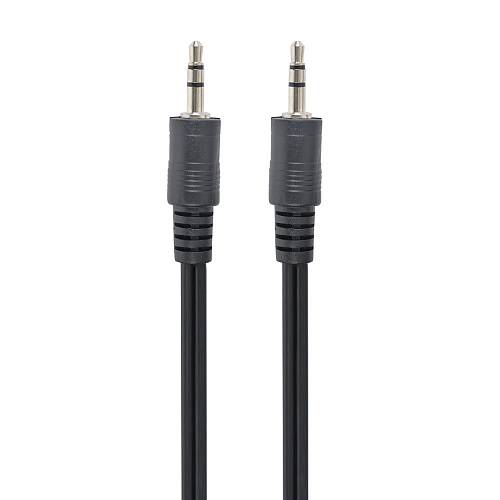 Cablexpert Καλώδιο 3.5mm male - 3.5mm male Μαύρο 1.2m (CCA-404) (GEMCCA-404)