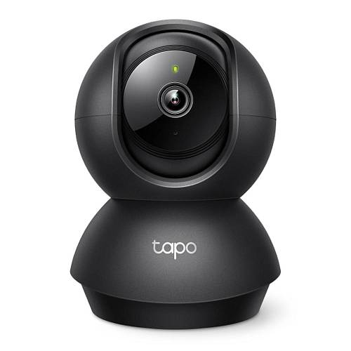 TP-LINK Pan/Tilt Home Security Wi-Fi Camera 2Κ Black (TAPO C211) (TPC211)