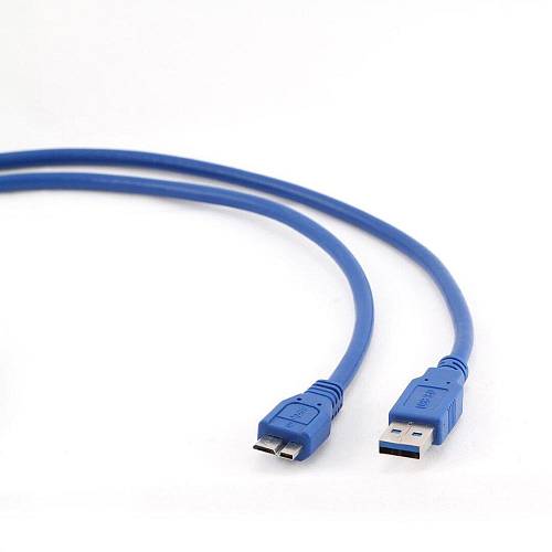 Cablexpert Regular USB 3.0 to micro USB Cable Μπλε 0.5m (CCP-MUSB3-AMBM-0.5M) (GEMCCP-MUSB3-AMBM-0.5M)