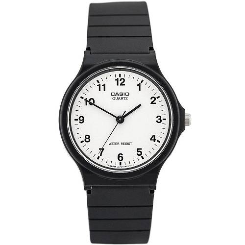 Casio Ψηφιακό Ρολόι Μπαταρίας με Μαύρο Καουτσούκ Λουράκι (MQ-24-7BLLEG) (CASMQ-24-7BLLEG)