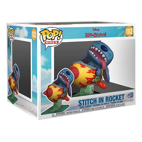 Funko Pop! Rides: Lilo & Stitch - Stitch in Rocket #102 Deluxe (FNK56200)