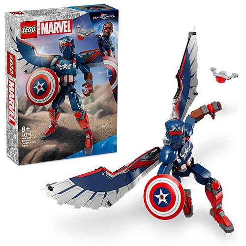 Lego Marvel Super Heroes New Captain America Construction Figure (76296) (LGO76296)