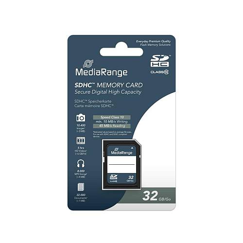 MediaRange SDHC Class 10 32 GB (High Capacity) (MR964)
